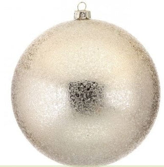 Regency Christmas Ornaments Sugar Glitter Ball Ornament