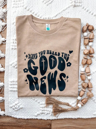 Ridge Road Design Co Women's Tops Good News Tee