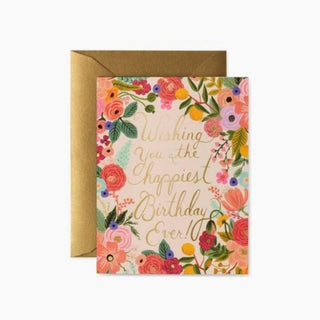 Rifle Paper Co. Stationary Garden Party Birthday Card