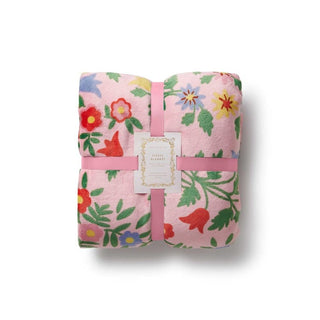 Rifle Paper Co. Blankets Rosette Fleece Blanket