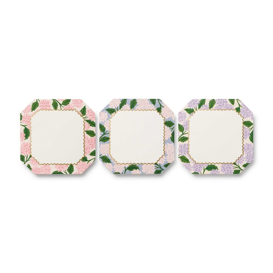 Pink Hydrangea Notepad Trio