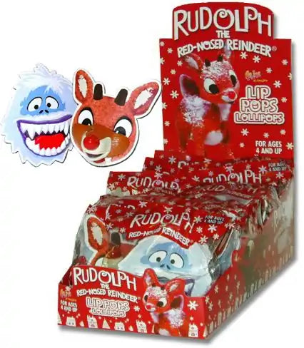 Rudolph Lip Pops