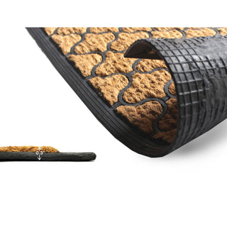 RugSmith Home Decor 18"x30" Coir Diamond Doormat