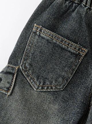 Rylee Faith Designs Kid's Bottoms Girls Bow Stretch Jeans