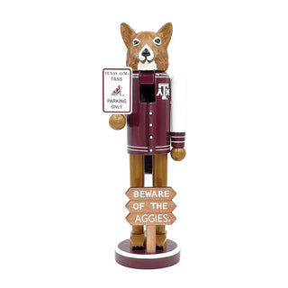 Santa's Workshop Christmas Decor Beware of Aggies Nutcracker