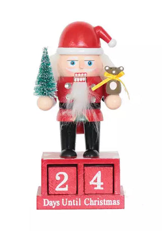Santa's Workshop Christmas Decor Countdown Nutcracker