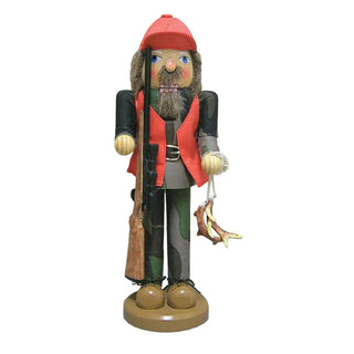 Santa's Workshop Christmas Decor Deer Hunter Nutcracker