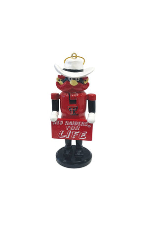 Santa's Workshop Christmas Ornament Texas Tech for Life Ornament