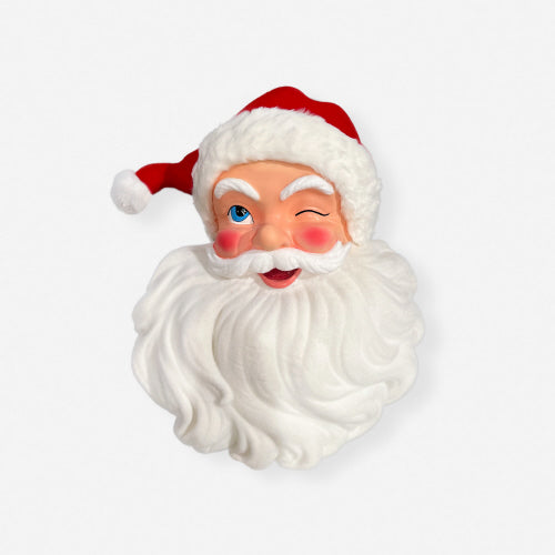 32" Wall Mount Santa Head