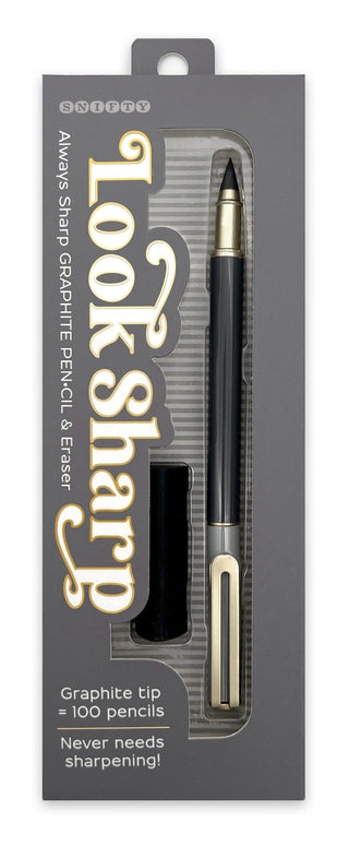 Snifty Stationary Look Sharp Pencil & Eraser Set