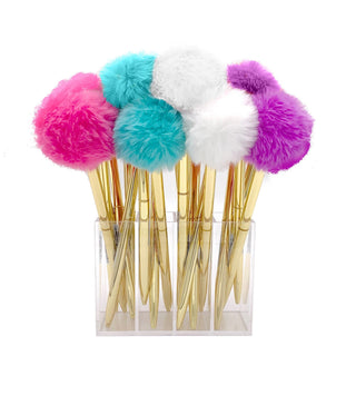 Snifty Stationary Pom Pom Brights Metal Pen