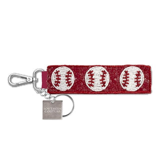Southern Couture Keychains Baseball Keychain