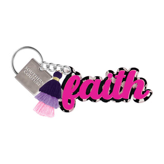 Southern Couture Keychains Faith Keychain