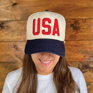 Southern Fried Women's Hats USA Puff Hat