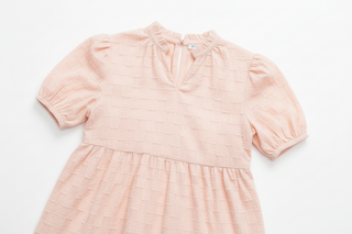 Pink Checkered Dress