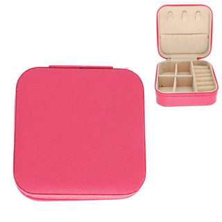 SP Sophia Collection Fuchsia Square Jewelry Box