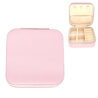 SP Sophia Collection Pink Square Jewelry Box
