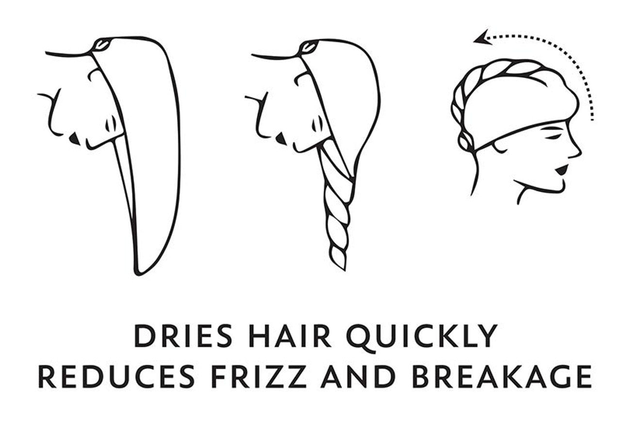 Microfiber Hair Towel