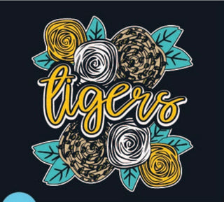 Spirit to a Tee Unisex Tees Small / Tigers Floral Spirit Tee