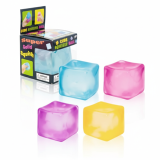 Squish Cubes with Packaging