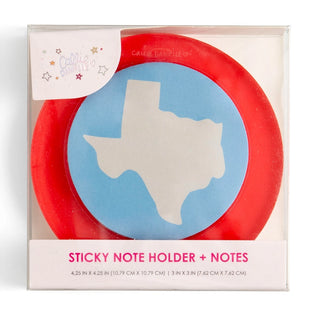 Texas Sticky Notes with Holder