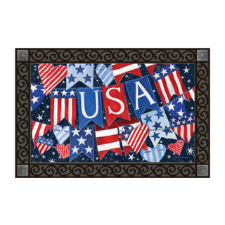 Studio M Outdoor Mats USA Banner Matmate