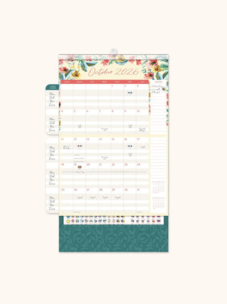 Studio Oh! Planner 2026 Bella Flora DIA Wall Calendar