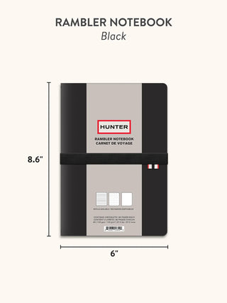 Studio Oh! Stationary Black Rambler Notebook