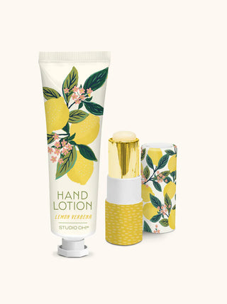 Studio Oh! Bath & Body Lemon Tree Balm & Lotion Set