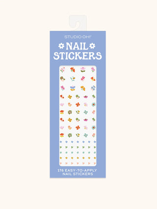 Studio Oh! Bath & Body Tiny Blooms Nail Stickers