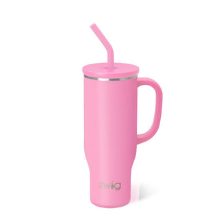 Swig Drinkware Shimmer Bubblegum Mega Mug 30oz