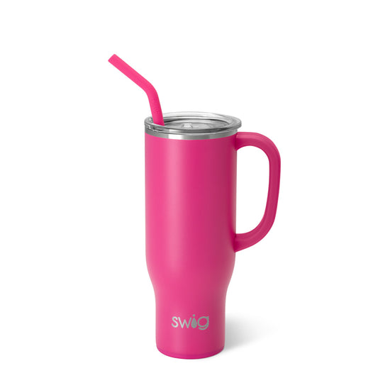 hot pink mega mug