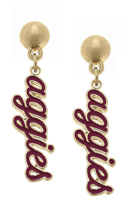 Texas A&M Aggies Earrings