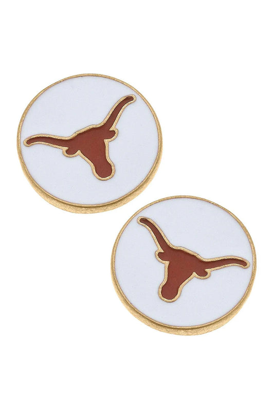 Texas Longhorns Earrings