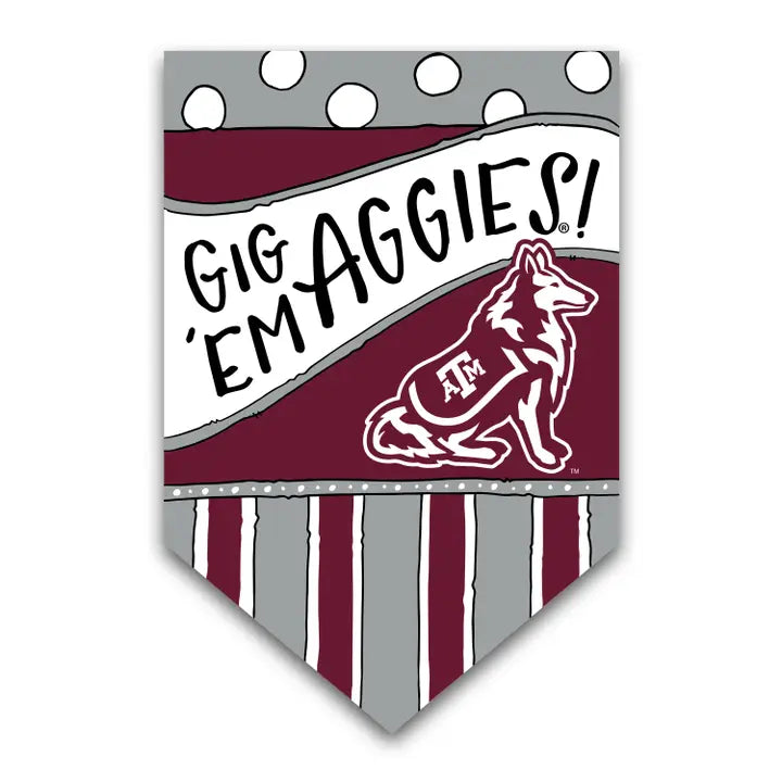 Texas A & M Garden Flag