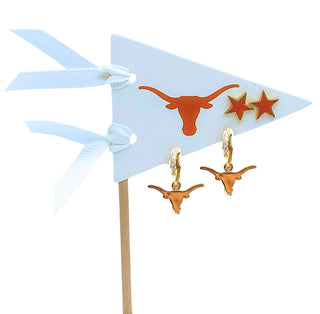 Pennant Pair Earring Set