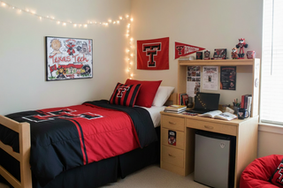 Texas Tech Landmark Canvas