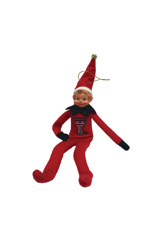 Texas Tech Elf Ornament