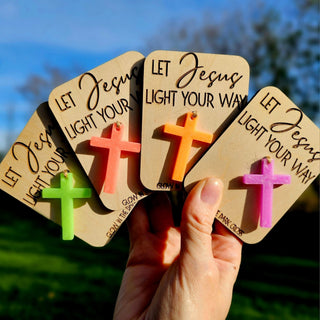 The Blessed Nest Stationary Let Jesus Light Your Way