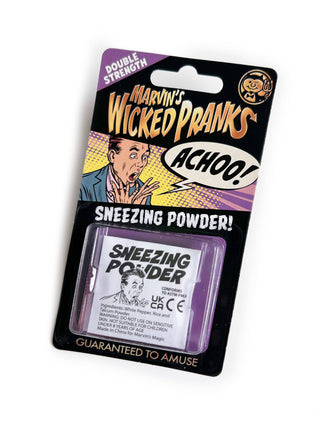 The Blessed Nest Sneezing Powder Marvin's Wicked Pranks