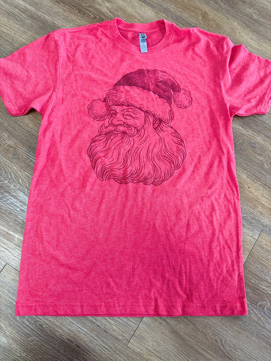 The Blessed Nest Women's Tops Santa Tee