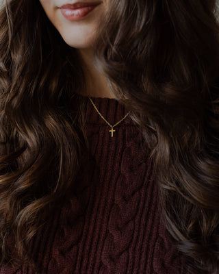 The Daily Grace Co Women's Necklaces Cross Necklace