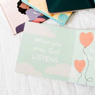 The Daily Grace Co Stationary God Listens When I Pray Board Book