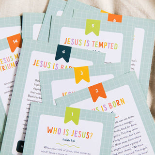 The Daily Grace Co Stationary Life of Jesus Kids Cards Set