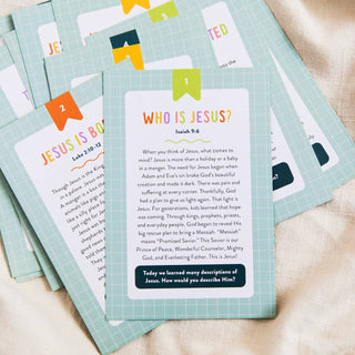 The Daily Grace Co Stationary Life of Jesus Kids Cards Set