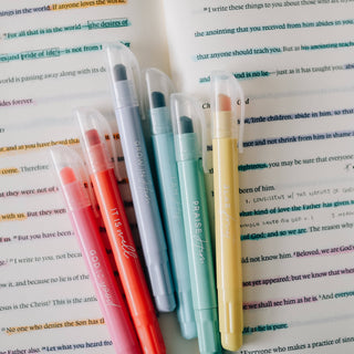 The Daily Grace Co Stationary Pastel Bible Highlighter Set