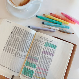 The Daily Grace Co Stationary Pastel Bible Highlighter Set