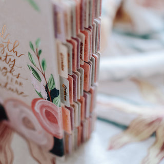The Daily Grace Co Stationary Pastel Floral Bible Tabs