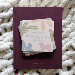 The Daily Grace Co Stationary Prayers for My Pregnancy Verse Cards