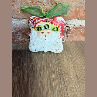 Santa Face Ornament